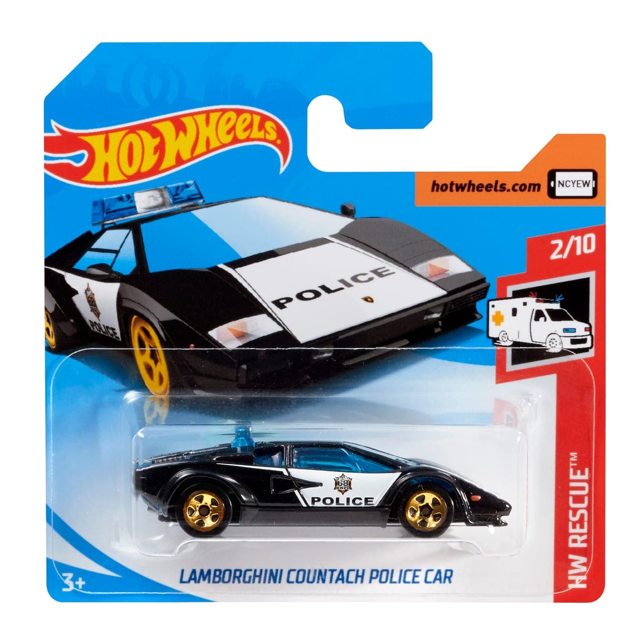 Lamborghini Countach Police Car 2
