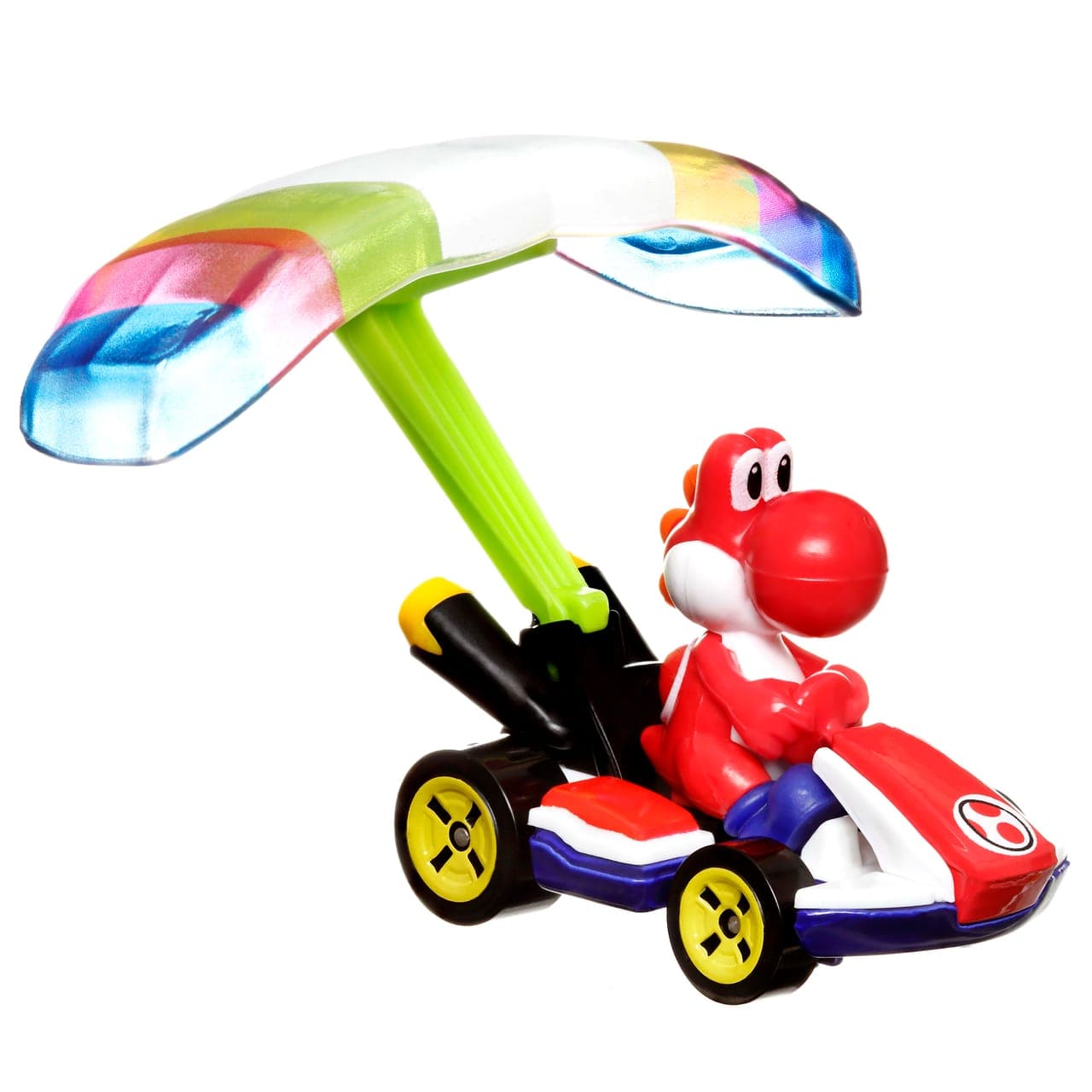 Red Yoshi Standard Kart + Parafoil 5