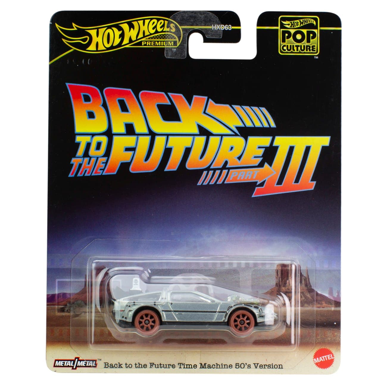 BACK TO THE FUTURE TIME MACHINE 50'S VERSION 2