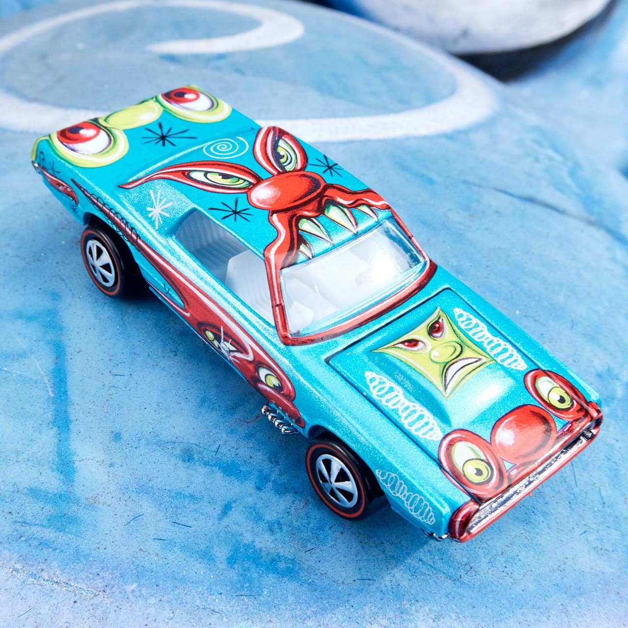 Hot Wheels x Kenny Scharf Custom T-Bird 10