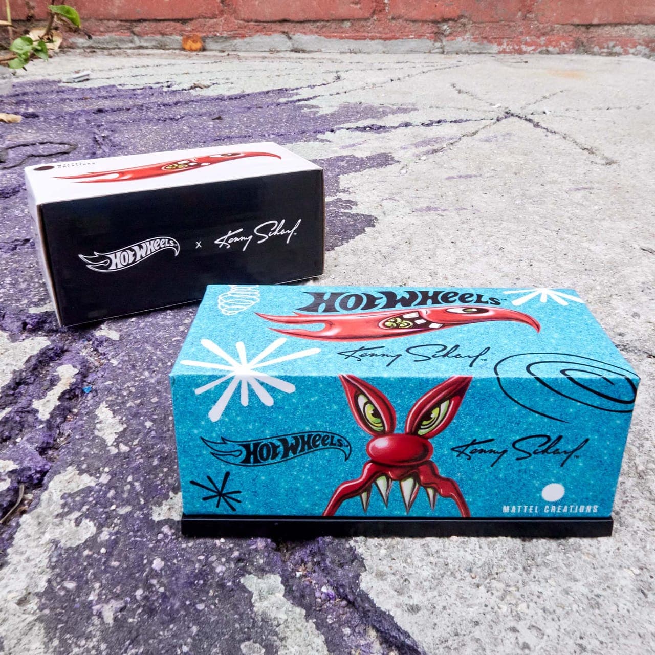 Hot Wheels x Kenny Scharf Custom T-Bird 3