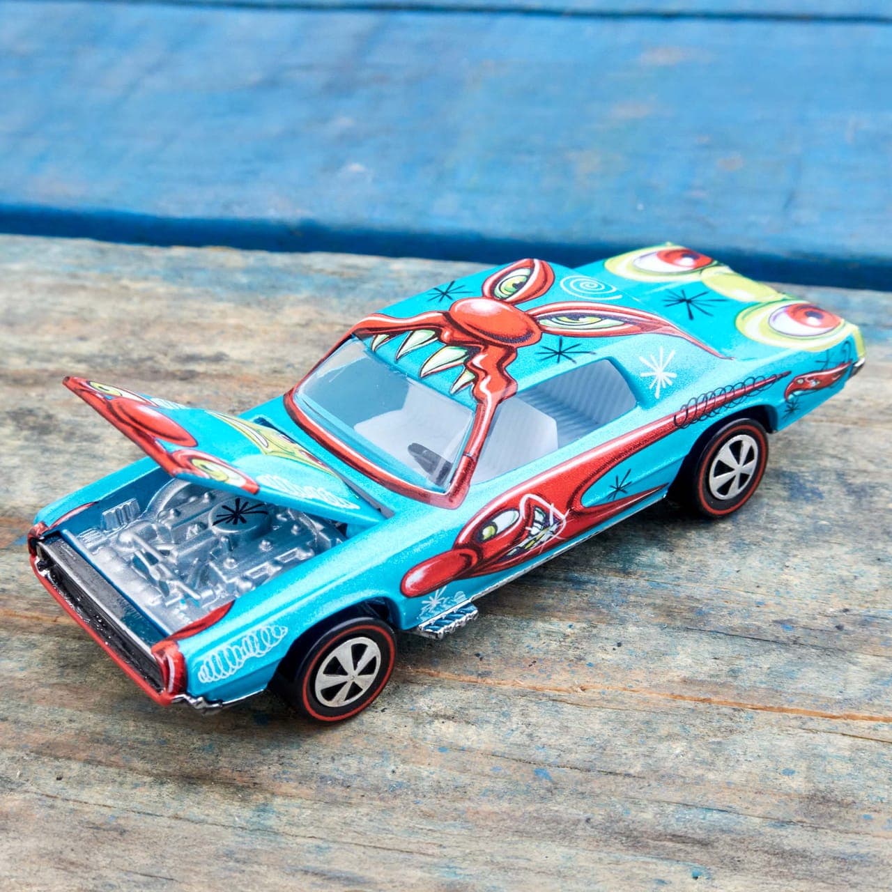 Hot Wheels x Kenny Scharf Custom T-Bird 8