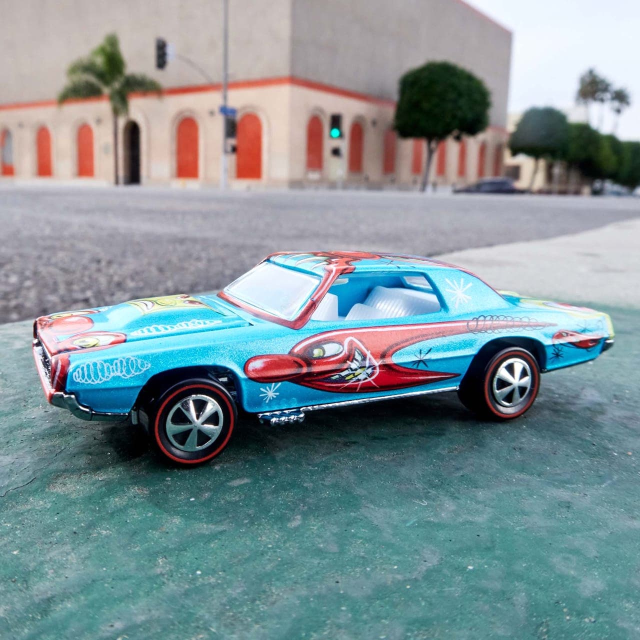 Hot Wheels x Kenny Scharf Custom T-Bird 9