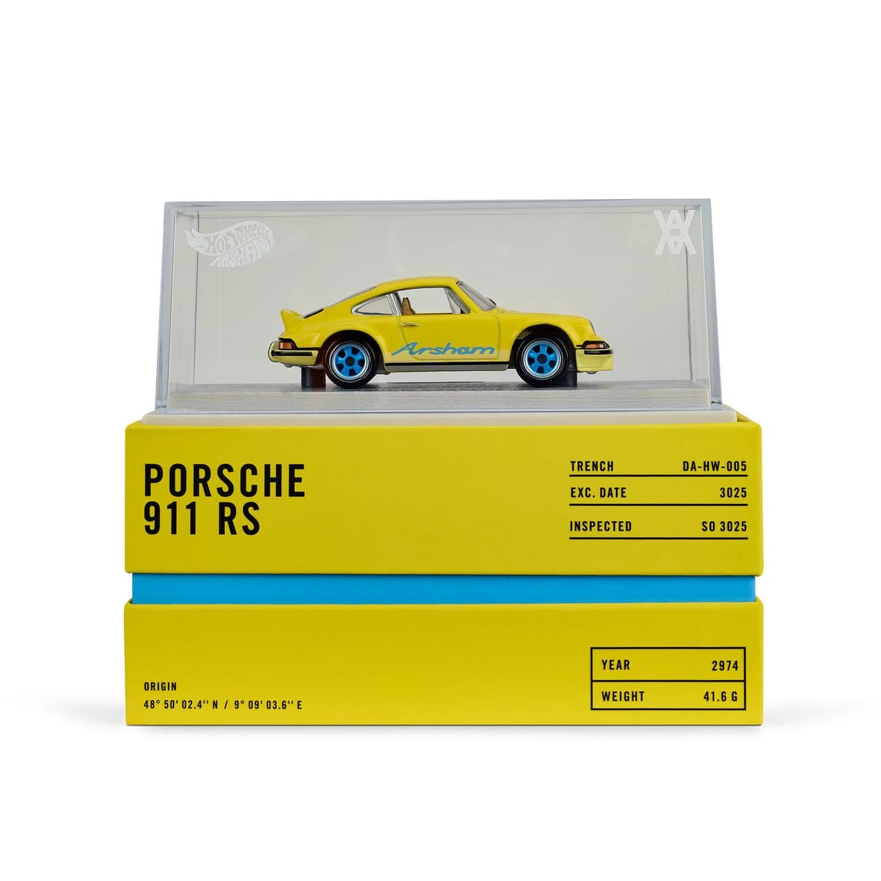 Hot Wheels x Daniel Arsham 1973 Porsche 911 RSA 2