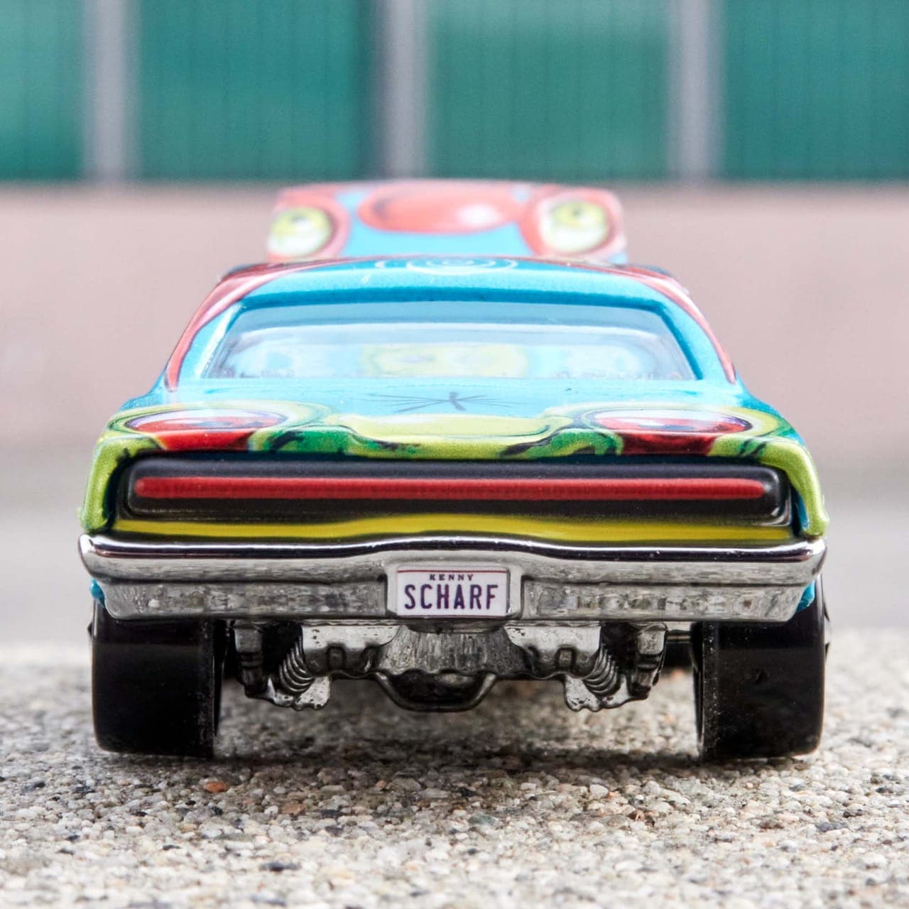 Hot Wheels x Kenny Scharf Custom T-Bird (Signed) 12