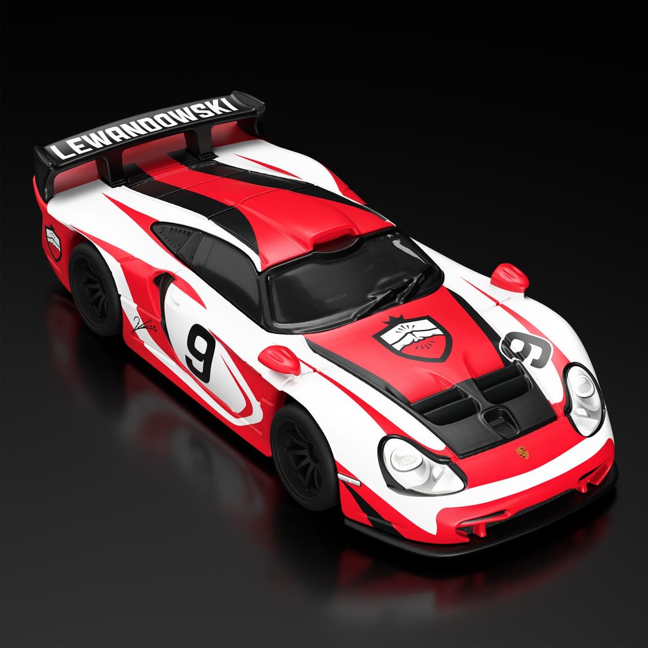 Robert Lewandowski x 1997 Porsche 911 GT1 11