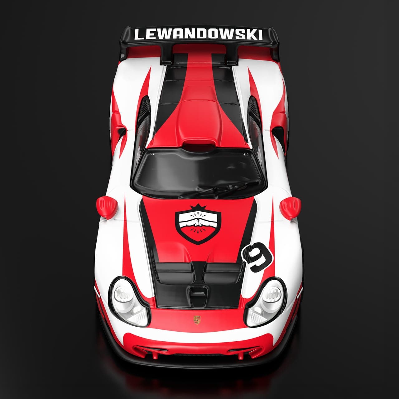 Robert Lewandowski x 1997 Porsche 911 GT1 8