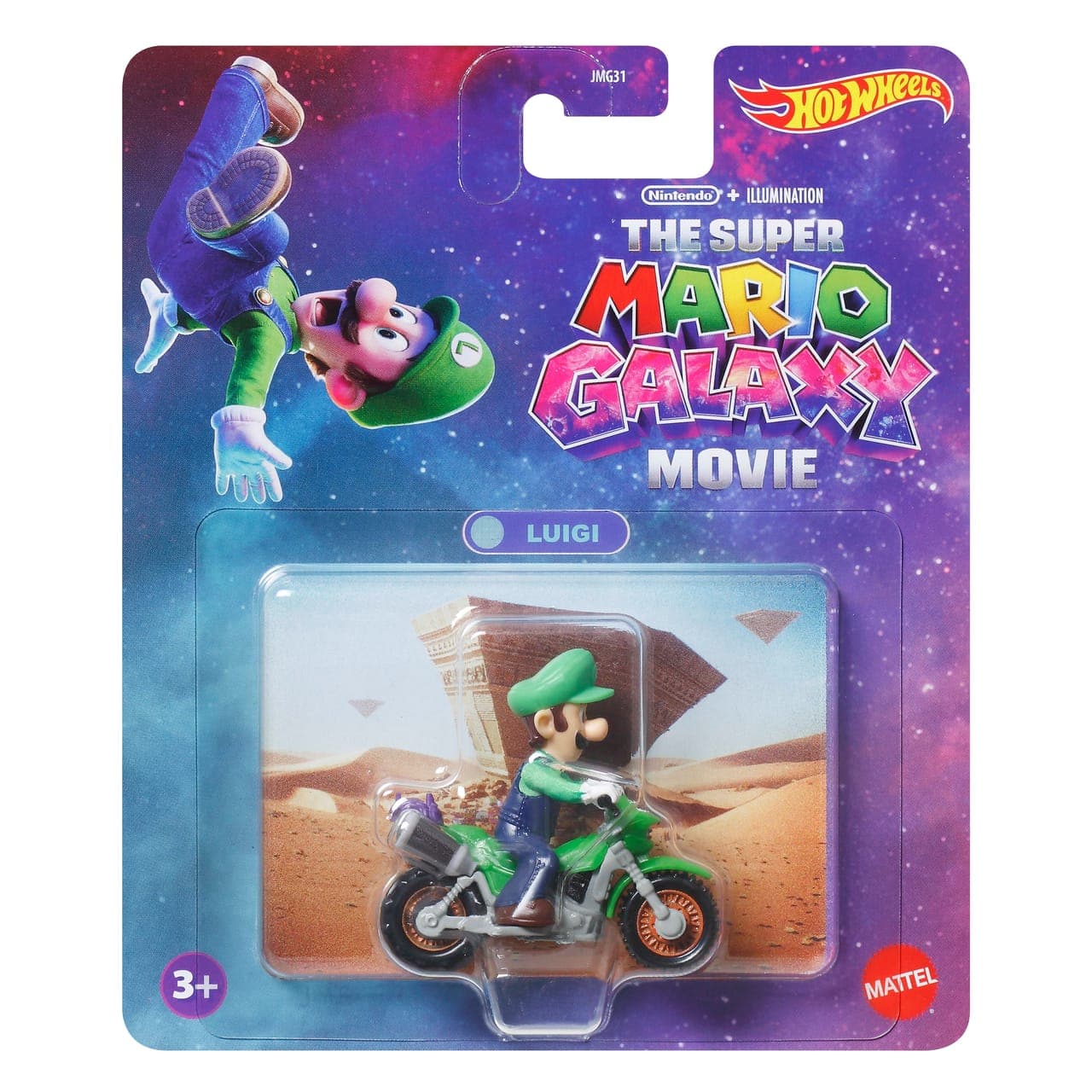 Luigi x Green Motocross Bike 2